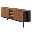 Pemberly Row Wood TV Stand for TVs up to 78