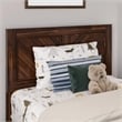 Pemberly Row Canyon Twin Wood Headboard in Barnwood