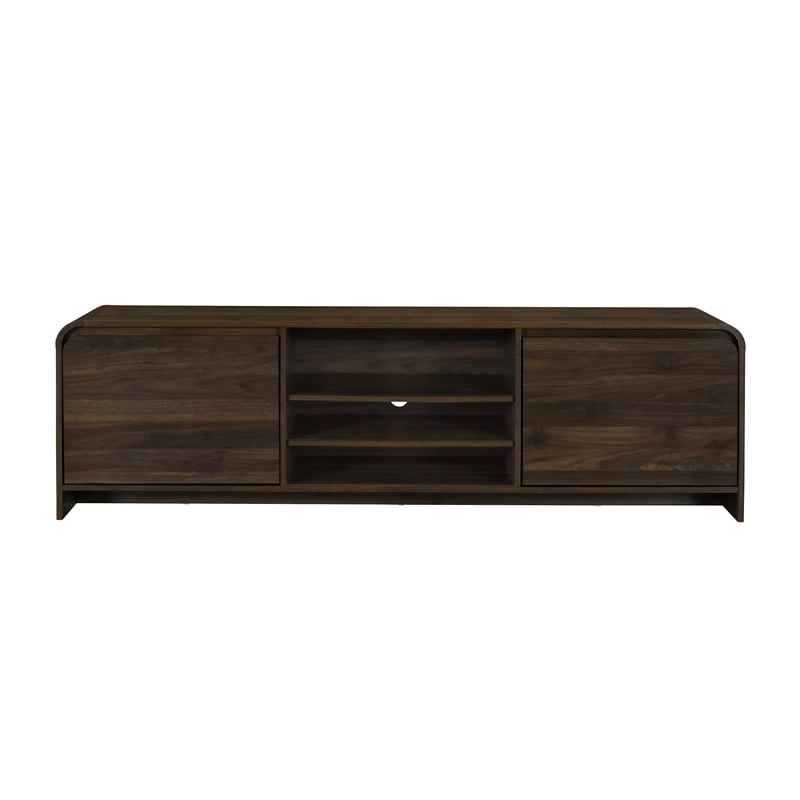 Pemberly Row Modern Wood TV Console for TVs up to 82