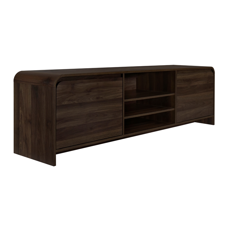 Pemberly Row Modern Wood TV Console for TVs up to 82