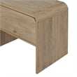 Pemberly Row Contemporary Wood End Tables in Natural (Set of 2)