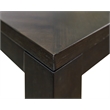 Pemberly Row Wood Counter Height Kitchen Dining Table and Four Chairs Black