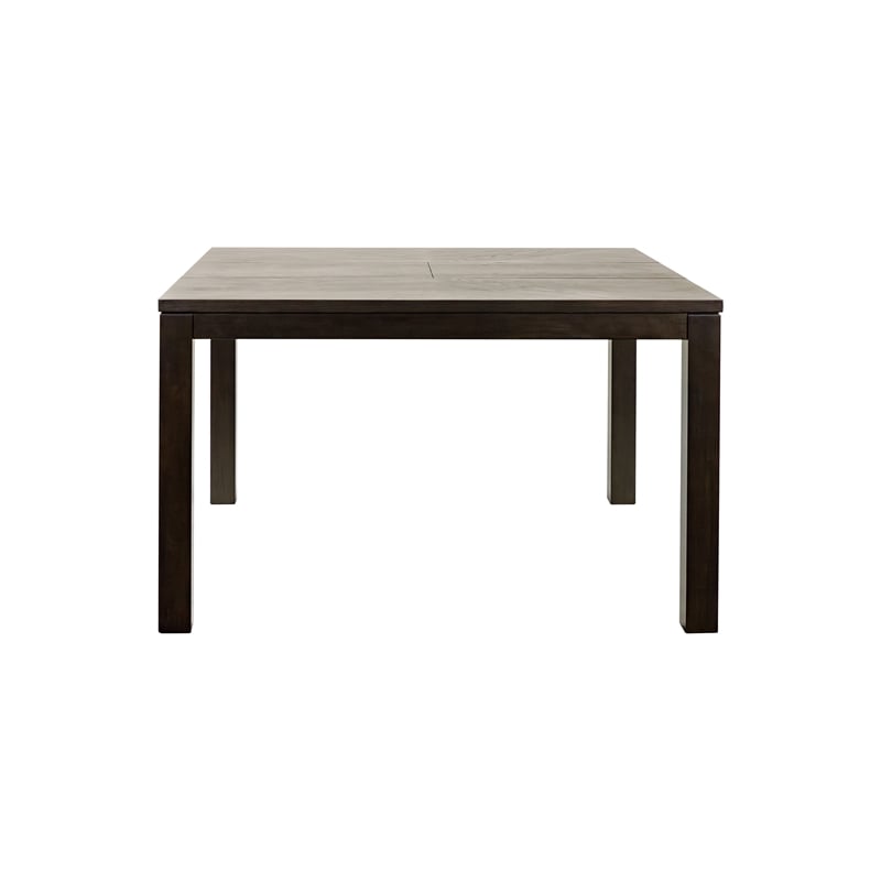 Pemberly Row Wood Counter Height Kitchen Dining Table and Four Chairs Black