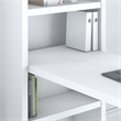 Pemberly Row 56W Craft Table in Pure White - Engineered Wood