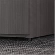 Pemberly Row 36W Storage Cabinet with Doors in Storm Gray - Engineered Wood