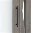 Pemberly Row Bathroom Medicine Cabinet with Mirror in Gray - Engineered Wood