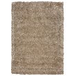 Pemberly Row Contemporary Contemporary 5' x 7' Solid Tan/Ivory Tufted Area Rug
