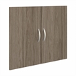 Pemberly Row Bookcase Door Kit in Modern Hickory - Engineered Wood