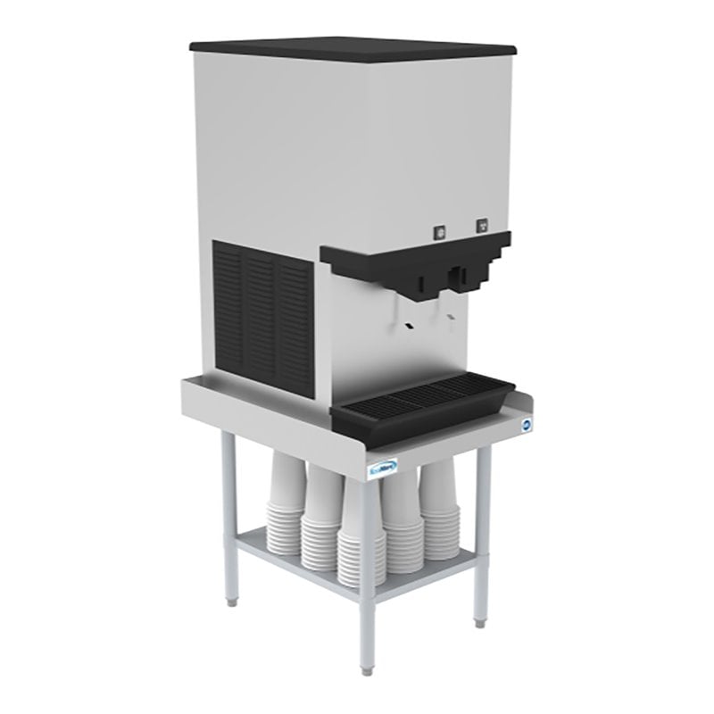 Pemberly Row 30x24 Heavy Duty 16-Gauge Stainless Steel Equipment Stand in Silver