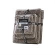 Pemberly Row 6-Piece Egyptian Cotton Towel Set in Taupe Brown