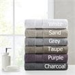 Pemberly Row 6-Piece Egyptian Cotton Towel Set in Taupe Brown
