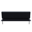 Pemberly Row Convertible Sofa in Light Gray Fabric Upholstery