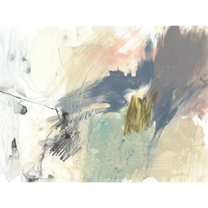 Pemberly Row 72x54 Pastel Immersion Art Canvas Print in Pink