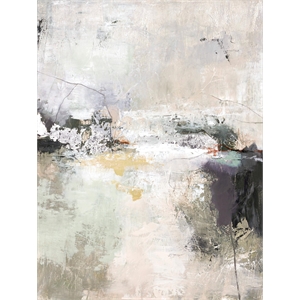 Pemberly Row 72x54 Garden Gate Art Canvas Print in Multi-Color