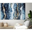 Pemberly Row Modern 72x48 Effectus Art Canvas Print in White