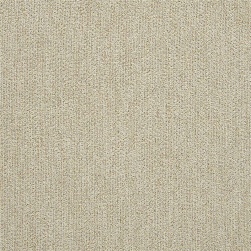 Pemberly Row Contemporary Upholstered Fabric and Metal Loveseat in Beige