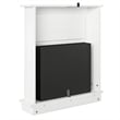Pemberly Row Electric Fireplace with Mantel and 23