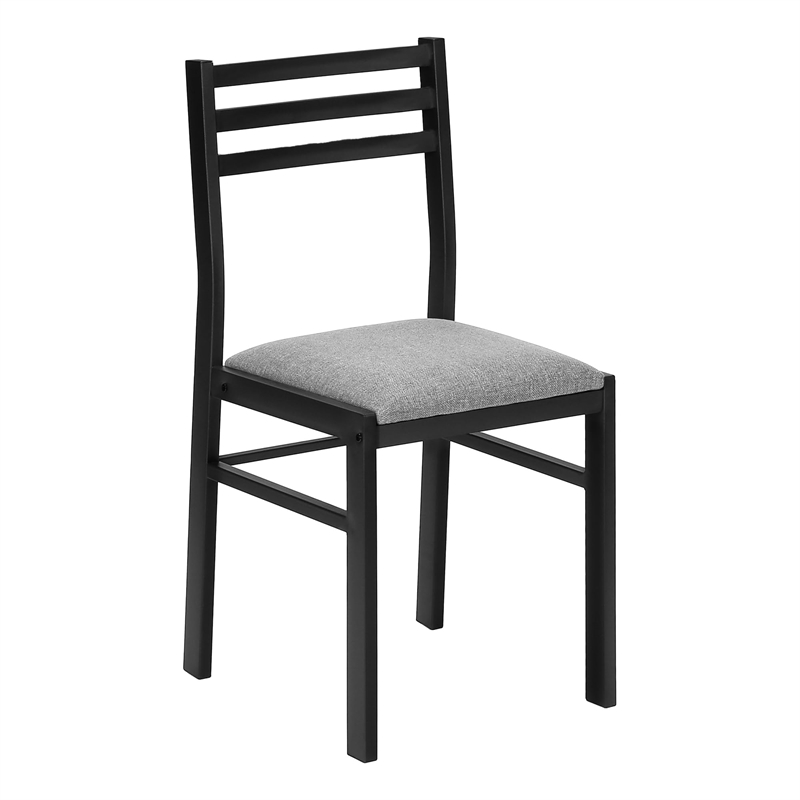 Pemberly Row 3Pc Small Gray Dining Table Set - 35