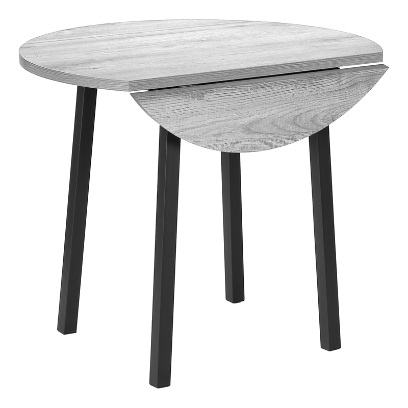 Pemberly Row 3Pc Small Gray Dining Table Set - 35