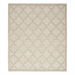 Pemberly Row 8' x 10' Cream Fabric Modern Area Rug (8' x 10')