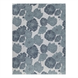 Pemberly Row Modern / Contemporary 9' x 12' Fabric Blue Area Rug