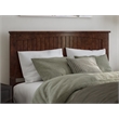 Pemberly Row King Wood Platform Bed with Matching Footboard and Drawers - Walnut