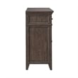 Pemberly Row Modern / Contemporary Wood Buffet in Saddle Brown