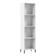 Pemberly Row Modern / Contemporary Narrow Bookcase - Engineered Wood