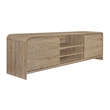 Pemberly Row Modern Wood TV Console for TVs up to 82