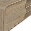 Pemberly Row Modern Wood TV Console for TVs up to 82