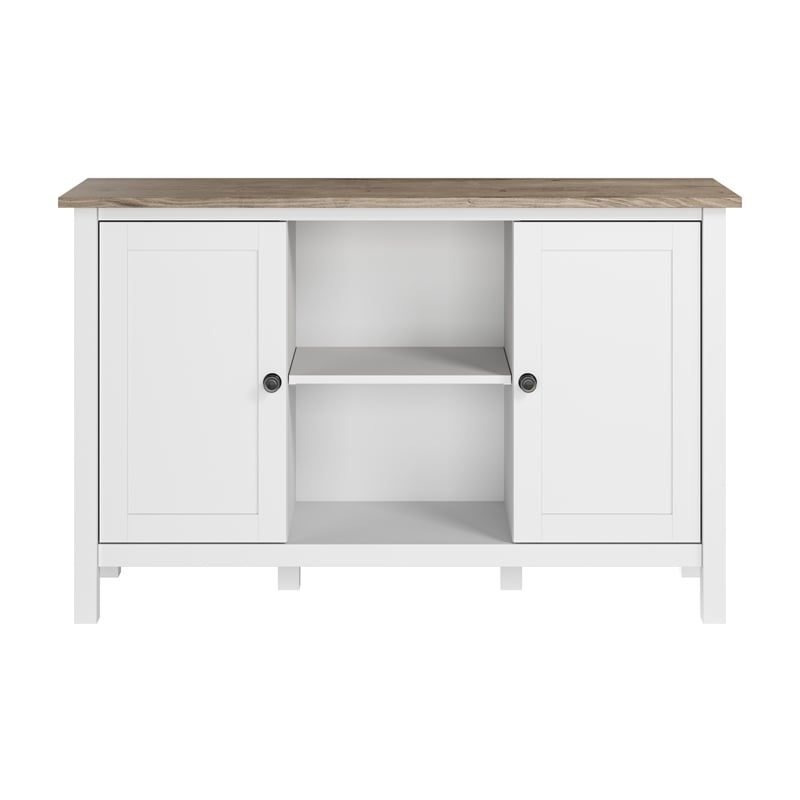 Pemberly Row 48W Tall TV Stand Media Console - Engineered Wood