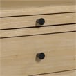 Pemberly Row Contemporary 1-drawer Natural Finish Wood Nightstand