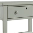 Pemberly Row Modern 1-Drawer Antique Gray Wood Storage Nightstand