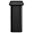 Pemberly Row Modern / Contemporary Wood Console Table in Black