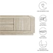Pemberly Row Modern / Contemporary Wood TV Stand in Travertine