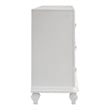 Pemberly Row Modern / Contemporary Wood 6-Drawer Dresser in White
