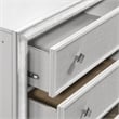 Pemberly Row Modern / Contemporary Wood 6-Drawer Dresser in White