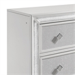 Pemberly Row Modern / Contemporary Wood 5-Drawer Chest in White