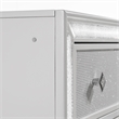 Pemberly Row Modern / Contemporary Wood 5-Drawer Chest in White