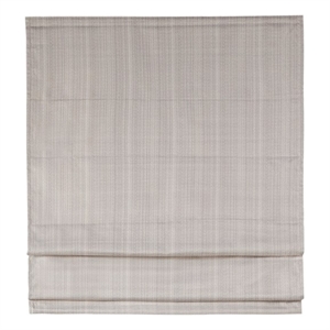 Pemberly Row Basketweave Room Darkening Cordless Roman Shade in Taupe