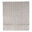 Pemberly Row Basketweave Room Darkening Cordless Roman Shade in Taupe