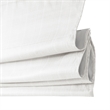 Pemberly Row Basketweave Room Darkening Cordless Roman Shade in White