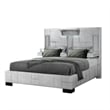 Pemberly Row Modern / Contemporary Gray Bryson Fabric King Bed