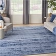 Pemberly Row Modern 10' x 14' Denim Modern Indoor/Outdoor Rug