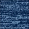 Pemberly Row 7' x 10' Navy Blue Fabric Outdoor Area Rug (7' x 10')