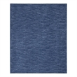Pemberly Row 7' x 10' Navy Blue Fabric Outdoor Area Rug (7' x 10')