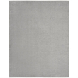Pemberly Row 12' x 15' Silver Gray Fabric Outdoor Area Rug (12' x 15')