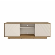 Pemberly Row Modern Wood TV Stand with Storage for TVs up to 70