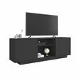 Pemberly Row Modern Wood TV Stand with Storage for TVs up to 70