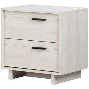 Pemberly Row Modern / Contemporary 2 Drawer Nightstand in Winter Oak
